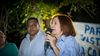 Alejandra Vigo visitó Carlos Paz con la excusa de celebrar los dos años de la victoria en la interna justicialista del 2022.