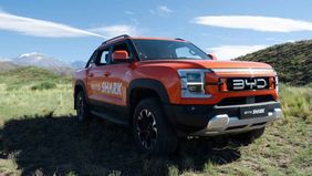 La china BYD lanza en Argentina la Shark DMO