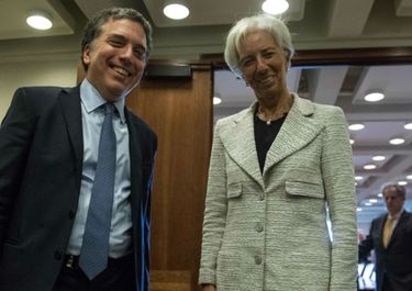 Dujovne y Lagarde anuncian el nuevo acuerdo entre la Argentina y el Fondo