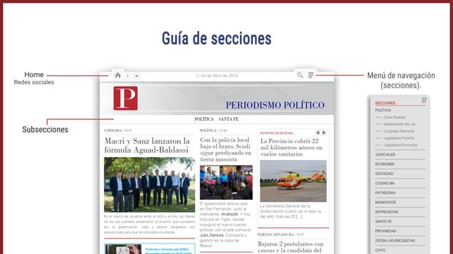 letra p, periodismo politico, un paso adelante