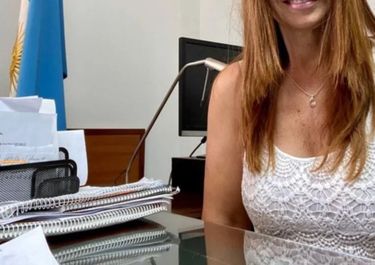 Adriana Palliotti, la jueza disidente en el caso Hotesur, en un juicio a civiles