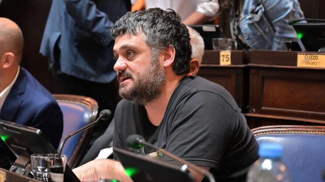 Facundo Tignanelli, titular del bloque de diputados de Unión por la Patria en Buenos Aires