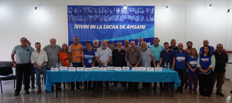 Por segunda vez en menos de 20 días, el movimiento obrero santafesino hizo un despliegue de unidad.&nbsp;