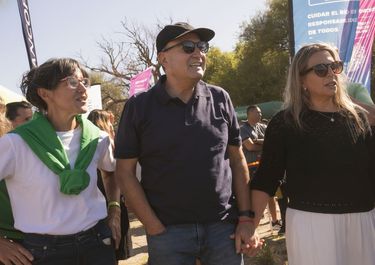 Pedro Pesatti en la reciente regata del Río Negro.&nbsp;