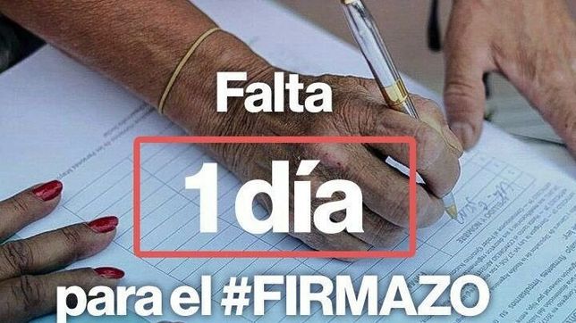 unidad ciudadana sale a juntar firmas para derogar la reforma jubilatoria