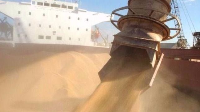 exportaciones bonaerenses: repunte industrial y baja de granos y lacteos