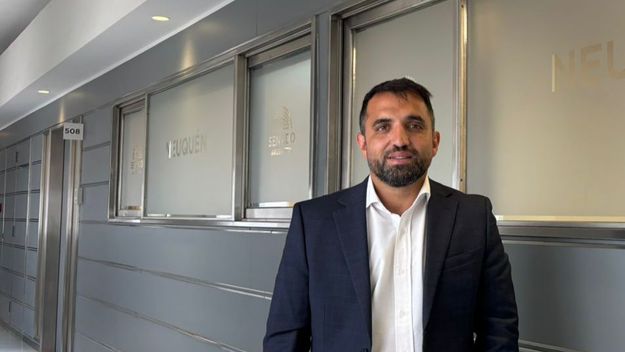 Damian Torres, vicepresidente de la Libertad Avanza en Río Negro, lanzado a la candidatura por Viedma.