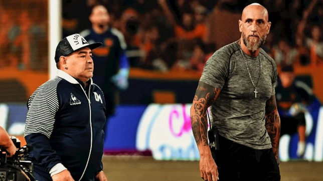 que tiene que ver el ultimo custodio de maradona con el conflicto del tren roca