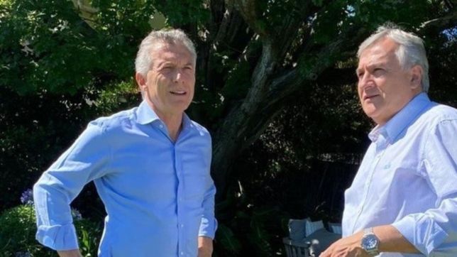 morales se reunio con macri y envio un mensaje al interior de la oposicion
