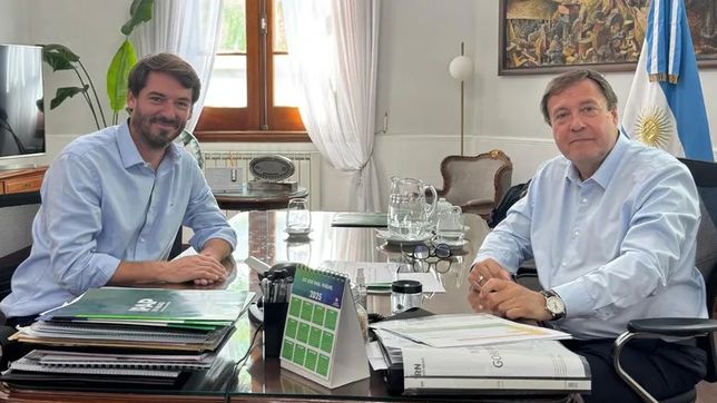 Rodrigo Buteler y Alberto Weretilneck.&nbsp;