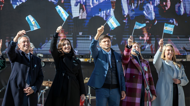 La vicepresidenta Victoria Villarruel viajó a Rosario para participar del acto oficial por el Día de la Bandera