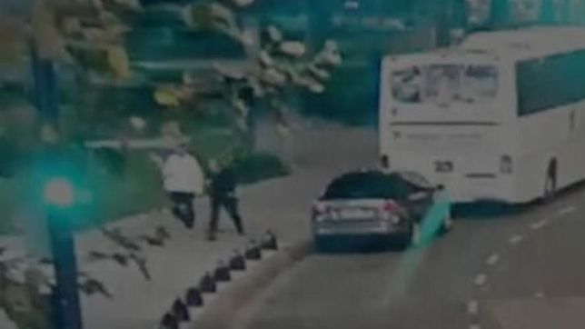 el gobierno difundio el video de los disparos contra el diputado y su asesor