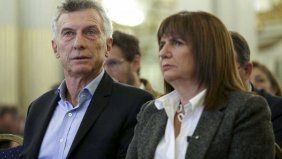 Mauricio Macri y Patricia Bullrich. Mauricio Macri y Patricia Bullrich.