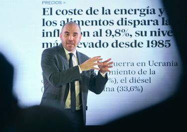 El exministro de Economía Martín Guzmán