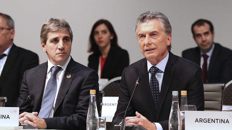 Toto Caputo con Mauricio Macri, otros tiempos
