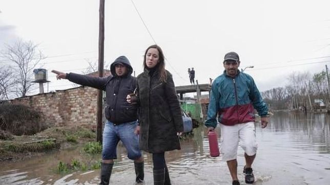 en el gobierno perdura la bronca por el redito que macri obtuvo con las inundaciones