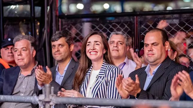 De izquierda a derecha: Emilio Viramonte, Federico Zárate y Victorioa Villarruel.