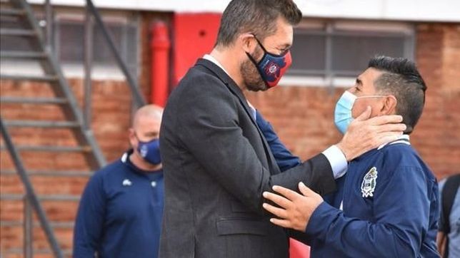 vuelta del futbol: presion de tinelli, equilibrio de lammens y freno presidencial