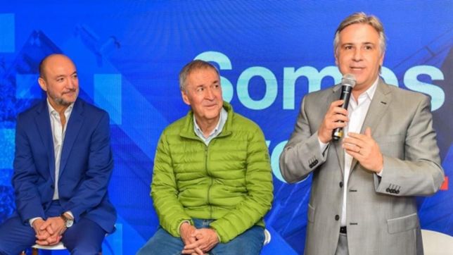 Juan Schiaretti y Martín Llaryora.