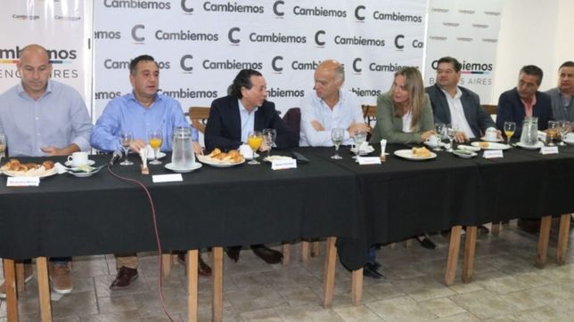 con sica como invitado, grindetti reunio a la tropa cambiemos del conurbano sur