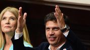 Axel Kicillof y Verónica Magario