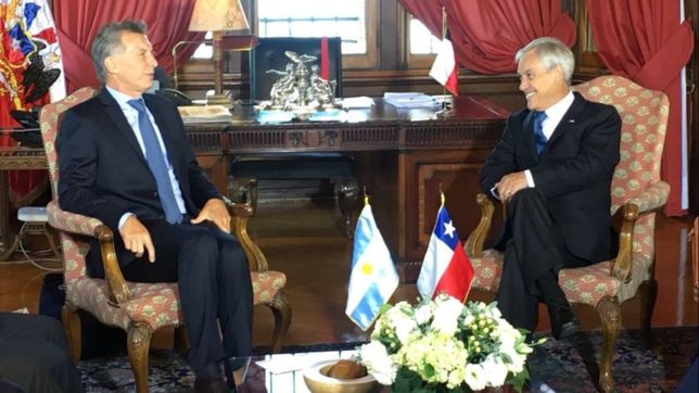 macri y pinera avanzan en el dialogo sobre libre comercio en la region