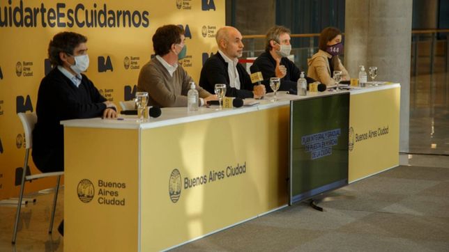 larreta libera la ciudad y ajusta la cuarentena a su plan personal