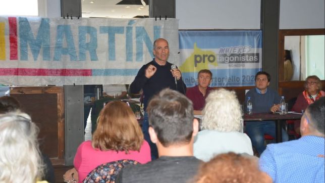 Juan Martín y Aníbal Tortoriello se sacan chispas por el manejo del PRO Río Negro y una banca en el Senado.