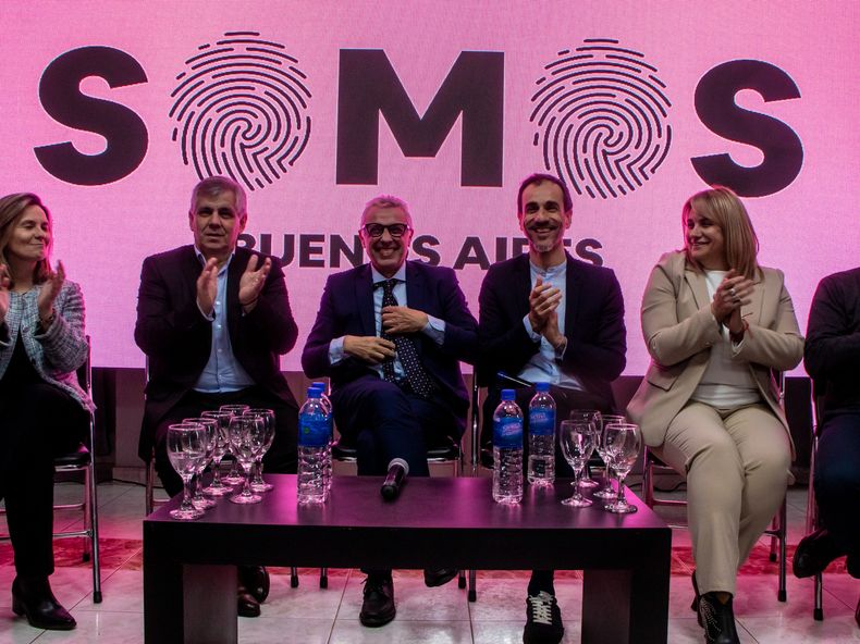Britos, Zamora y Petrecca, tres intendentes y candidatos de Somos Buenos Aires