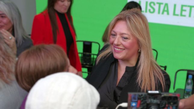 Karina Maureira, candidata de diputada por Neuquén. 