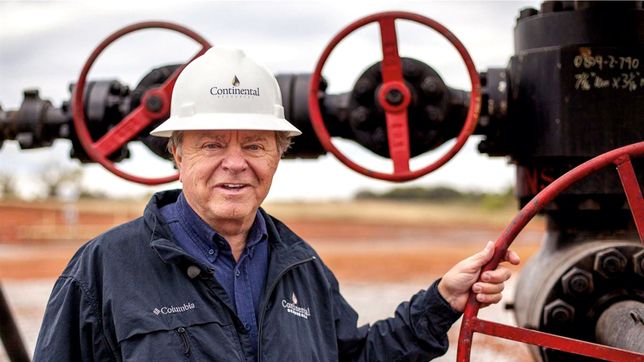 Harold Hamm, el petrolero que apoya a Donald Trump y mira Vaca Muerta