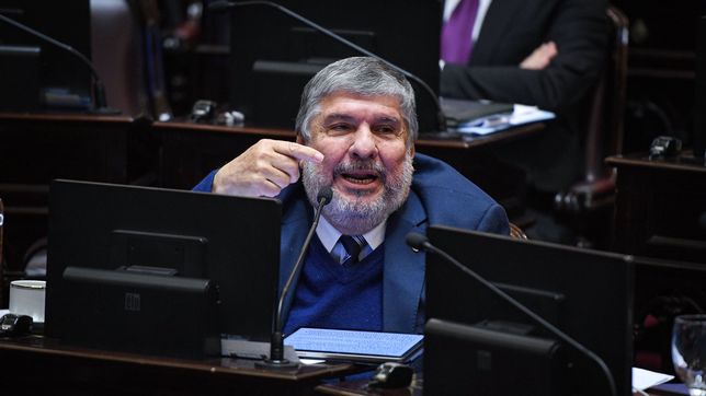 José Mayans, de Unión por la Patria, uno de los líderes de la oposición.&nbsp;