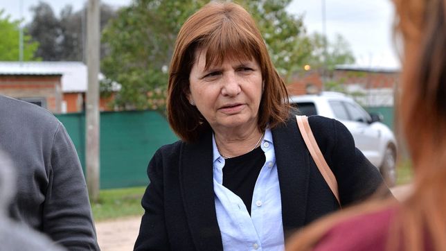 La titular del PRO, Patricia Bullrich.