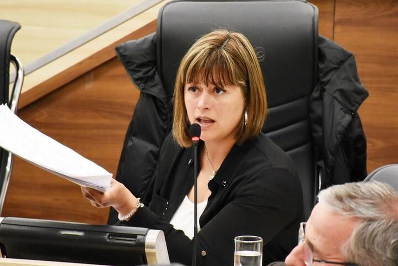 La concejala de Rosario y precandidata a la reelección Marina Magnani.