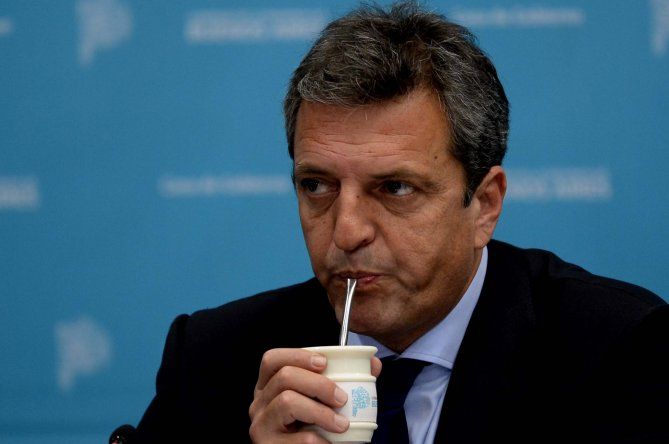 El ministro de Economía y ¿presidenciable? Sergio Massa.
