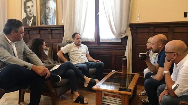 diputados provinciales del pj salen de recorrida y piden la unidad