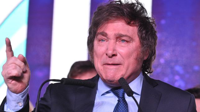 Javier Milei, candidato presidencial de La Libertad Avanza