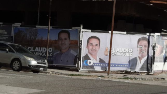 denunciaron a un candidato del mpn por hacer campana anticipada