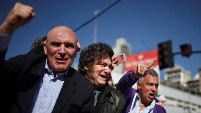 Javier Milei y José Luis Espert.