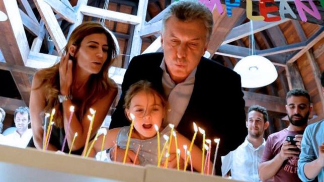 el cumpleanos de macri: ?estoy en cortocircuito porque no me siento de 60?