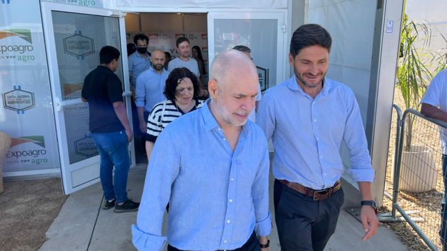 Rodríguez Larreta y Maximiliano Pullaro.