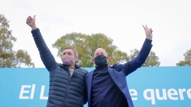 con kirchner en lomas, insaurralde dijo que hizo una revolucion de logros