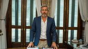 El gobernador Rogelio Frigerio en su despacho, en la Casa de Gobierno de Entre Ríos, durante una entrevista con Letra P. (Foto: Juan Manuel Hernández - Archivo).&nbsp;