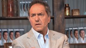 Scioli apoyó a Alberto F. y aclaró: Mis peleas no son por las listas