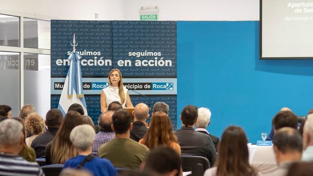 María Emilia Soria repartió palos al gobierno nacional y evitó confrontar con Alberto Weretilneck.