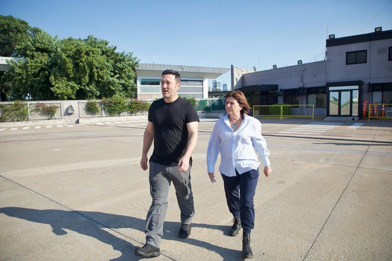 Luis Petri y Patricia Bullrich.