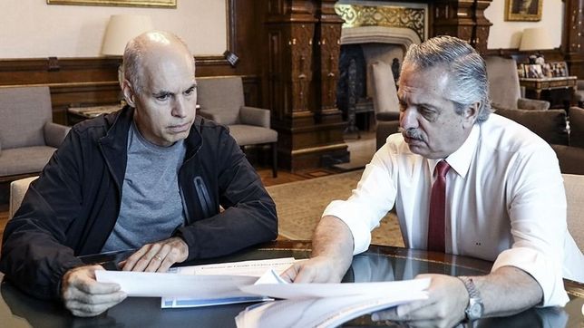 fernandez y larreta no firman la paz y dejan todo en la corte y el congreso