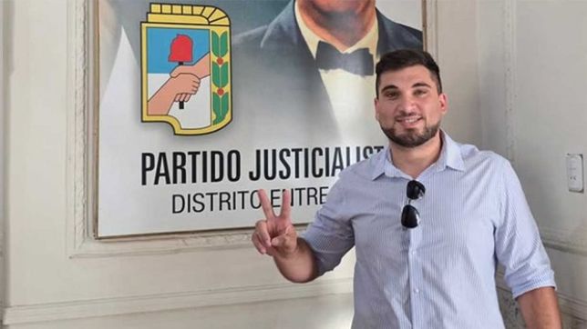 El PJ de Concordia pidió este sábado la renuncia de su presidente Facundo Ruiz Díaz por haber militado en la lista de Héctor Maya en las legislativas en Entre Ríos.