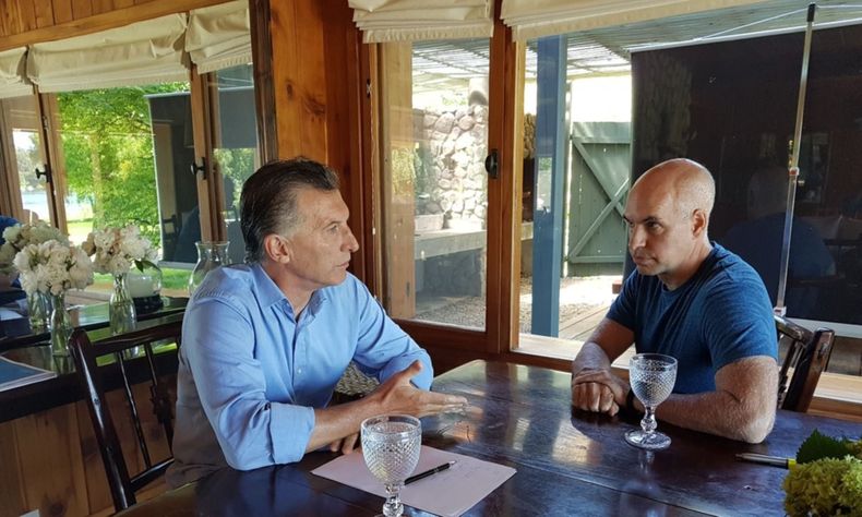 Macri y Rodríguez Larreta en Villa La Angostura