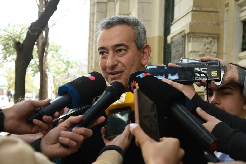 El intendente de Rosario, Pablo Javkin, va por su segundo mandato (Foto: Maia Sacco)